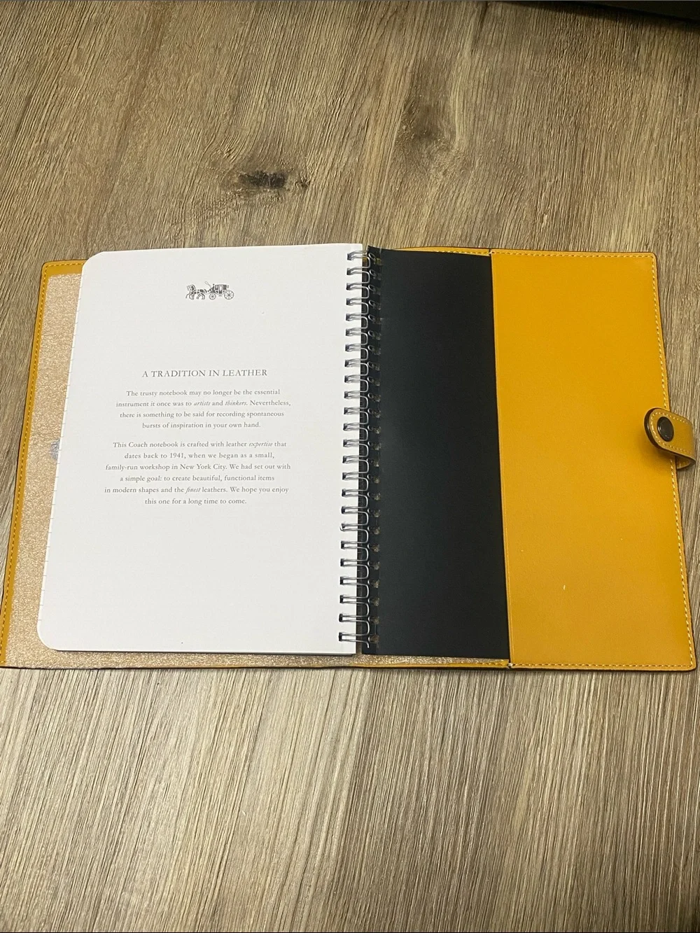 Coach Varsity Signature Notebook